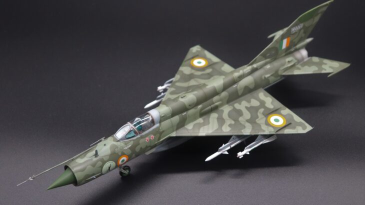 【作品紹介】エデュアルド 1/48 MiG-21 BIS インド空軍
