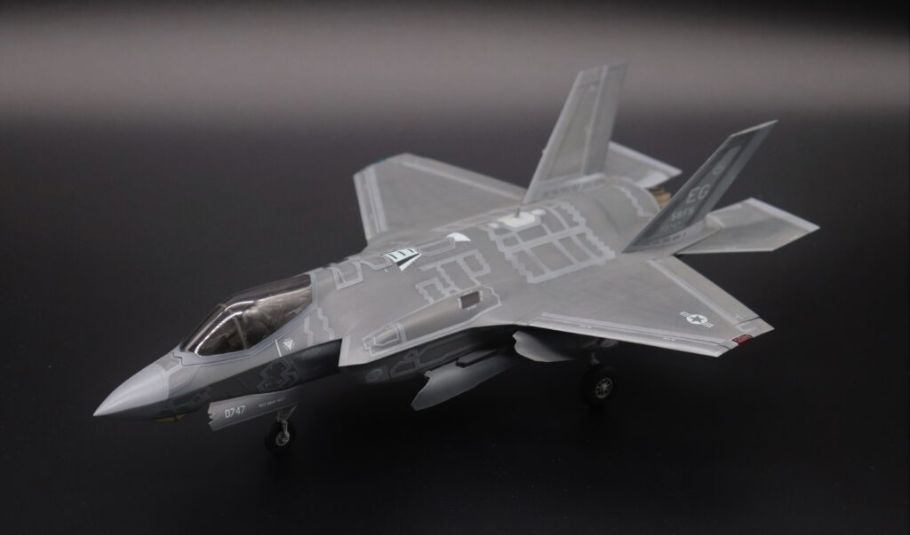 完成品】 キティホーク 1/48 F-35A│ちゃまきちの戦闘機モデルファクトリー