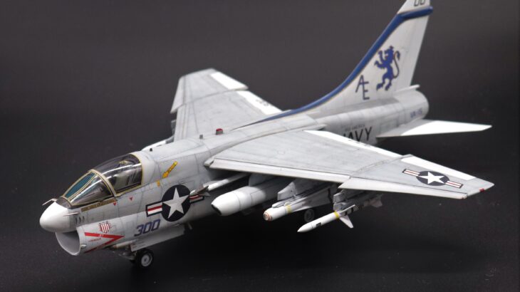 作品紹介】ハセガワ 1/48 A-7 コルセアⅡ│ちゃまきちの戦闘機モデル 