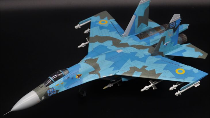 【作品紹介】Eduard エデュアルド 1/48 Su-27B フランカーB ウクライナ空軍