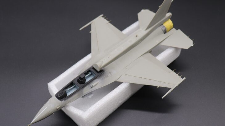 【製作記】KINETIC 1/48 F-16D BRAKEET（その２）