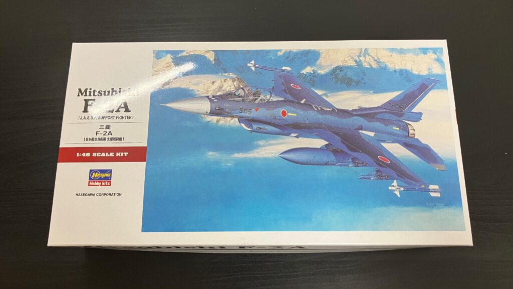 次回製作予告】ハセガワ 1/48 F-2A 第８飛行隊 50周年特別塗装機