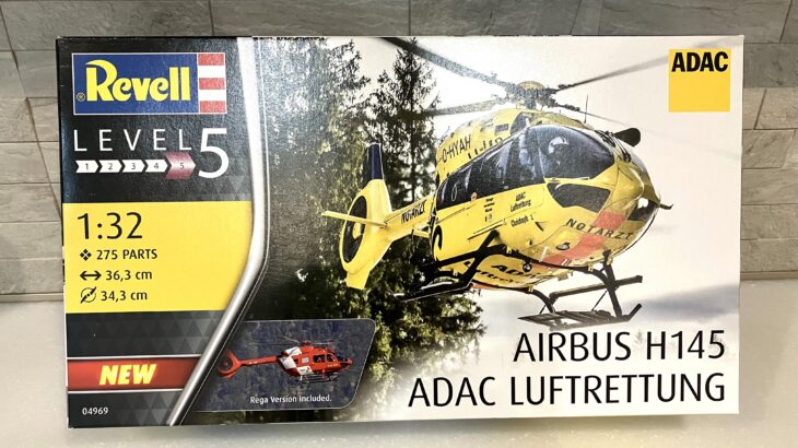 【キット紹介】ドイツレベル　1/32　AIRBUS　H145　ADAC　LUFTLETTUNG